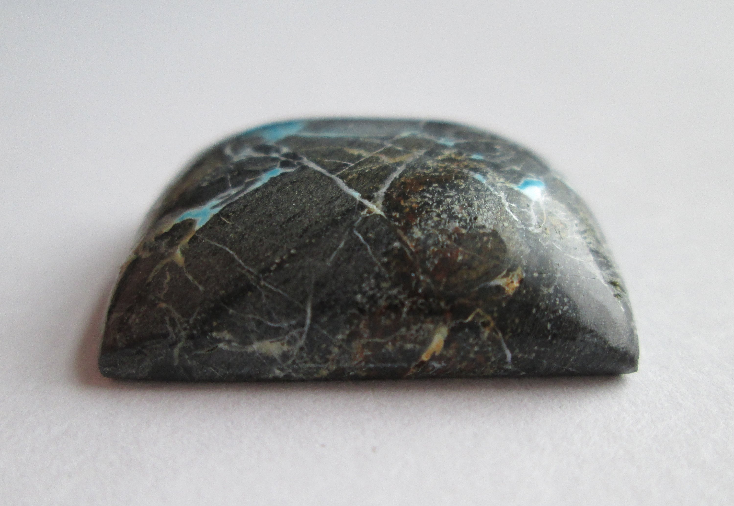 31.10 Ct. 100% Natural Blue Moon Ribbon Turquoise Gemstone, 1AK 019 - Etsy