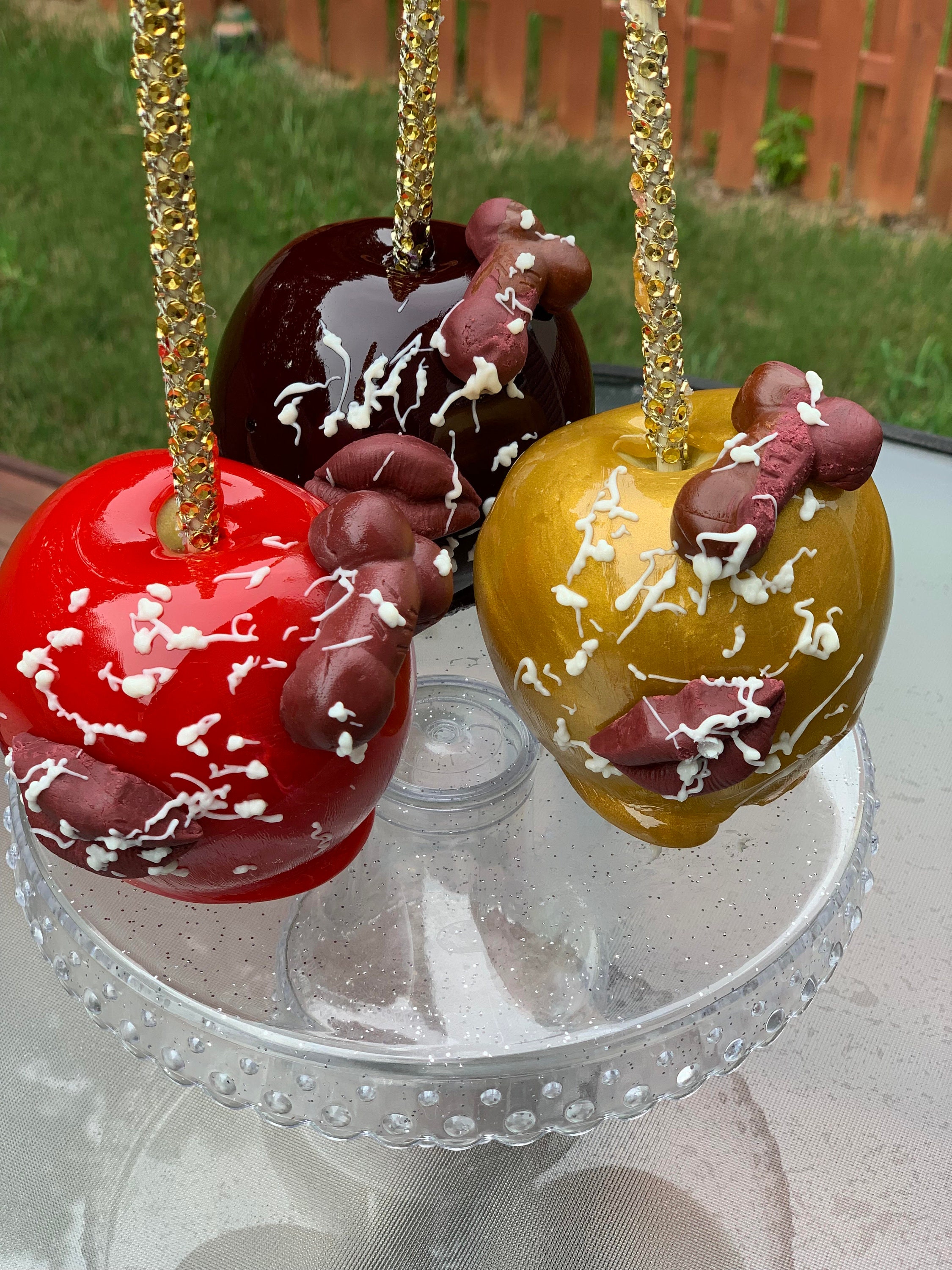Hard Candy Apples Etsy