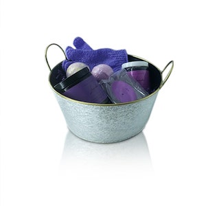 Lavender Gift Set | Relaxation Spa Gift Basket | Gifts for Her | Soap Gift Set | Aromatherapy Gift Basket | Organic Spa Gift Set| Lavender