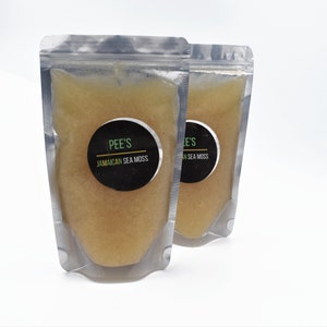 Sea Moss Gel/ Irish Moss  Wild Crafted from Jamaica