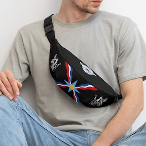 Assyrian Flag Fanny Pack