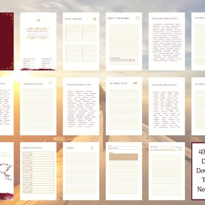 Carnet de voyage numérique rouge - Carnet de voyage de 47 pages à téléchargement numérique - Carnet à saisir pour l'occasion - Cadeau pour les voyageurs - Enregistrez des souvenirs