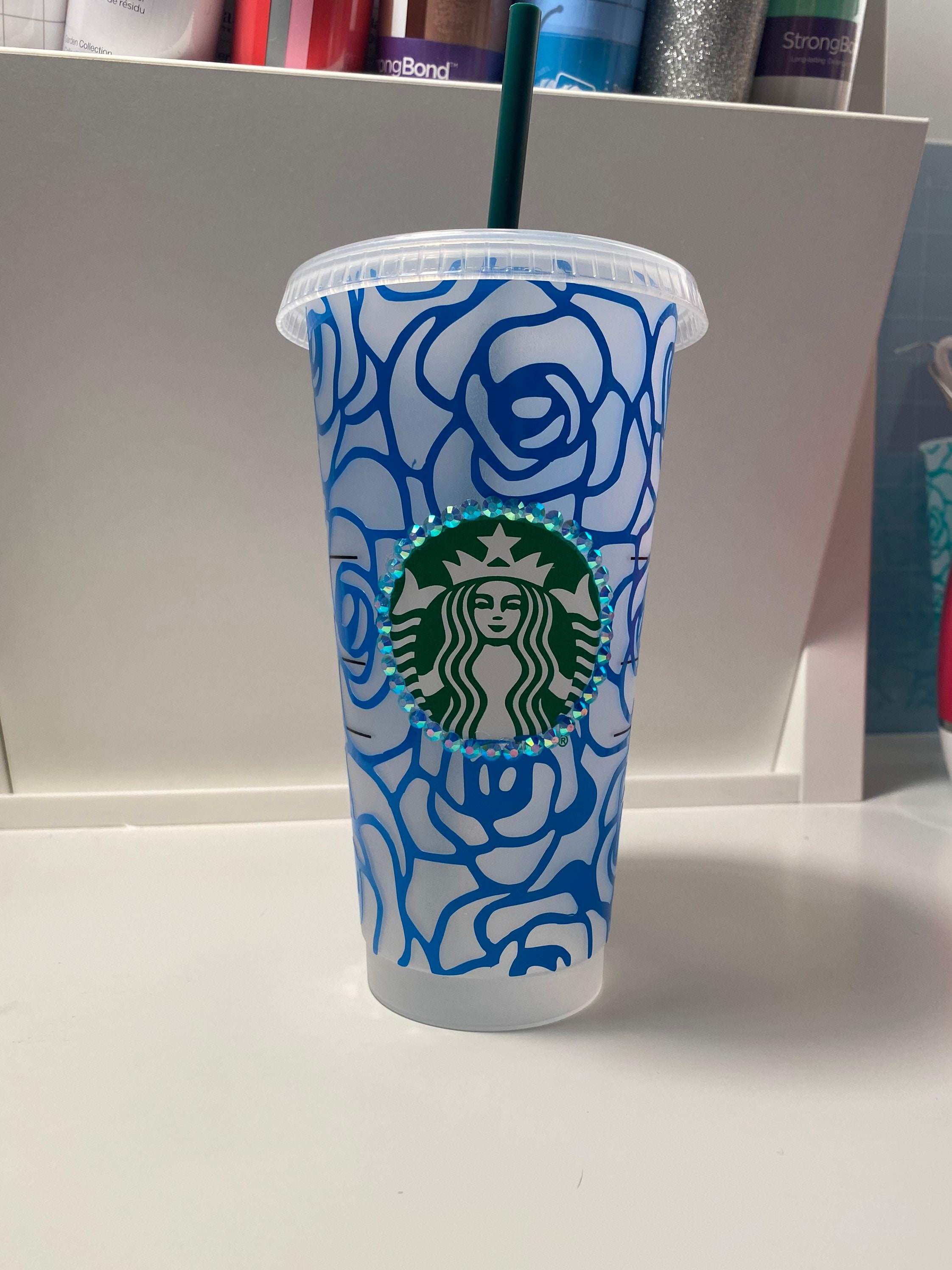 Starbucks cold cup Etsy