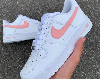 nike air force pastel pink