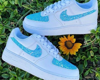 custom glitter air force ones