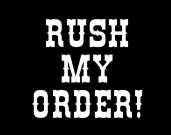 Rush My Order