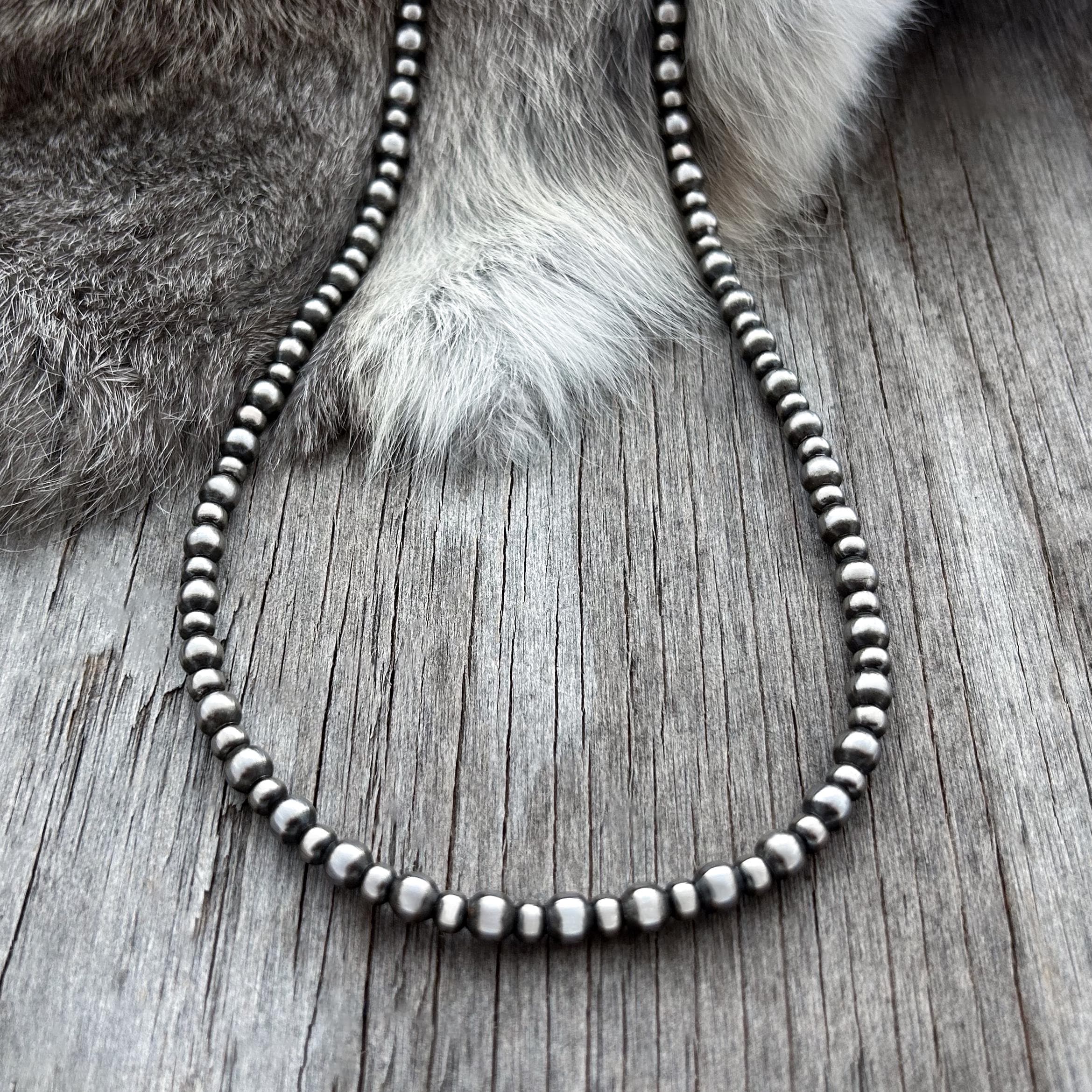 Navajo chain 60cm① Navajo Chain Silver - Etsy