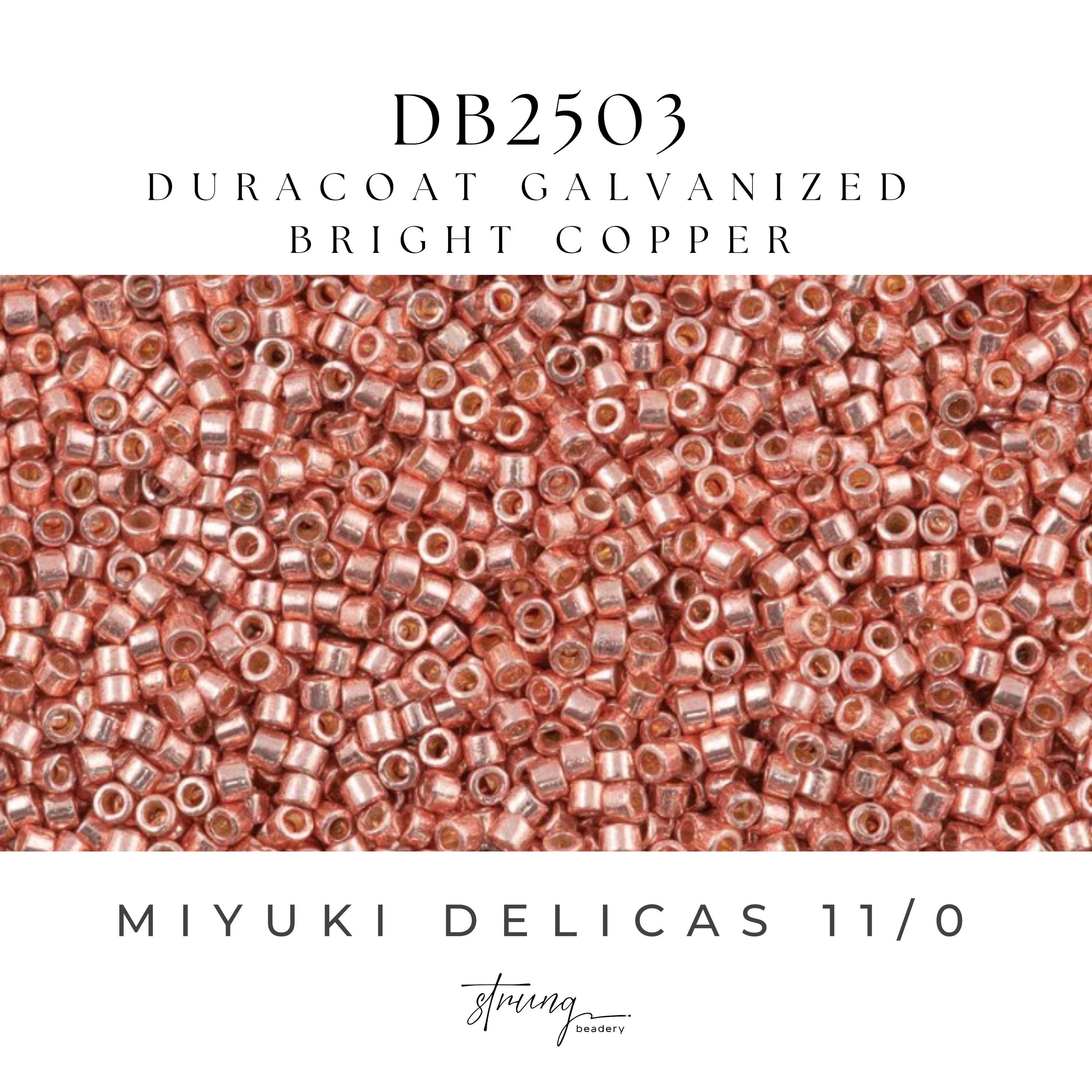 Duracoat Copper 11/0 Seed Beads