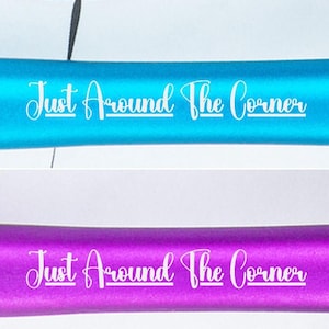 Bright Stylus Pen: Turquoise or Fuchsia, Black Ink Twist Pen