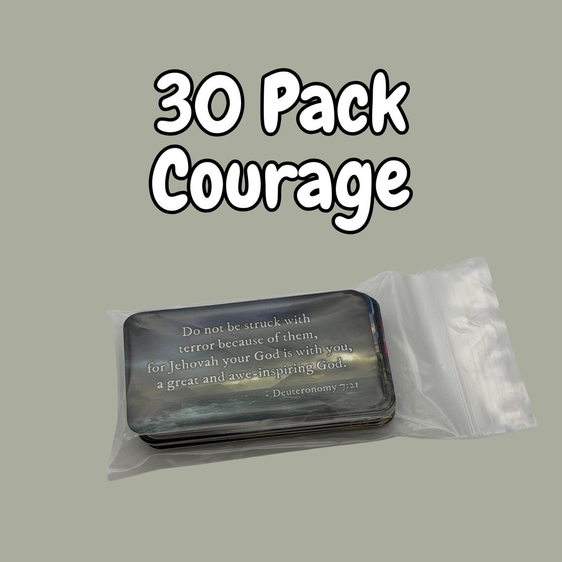 Scripture Card Set: Faith, Courage, Encouragement (281 Count) - Etsy