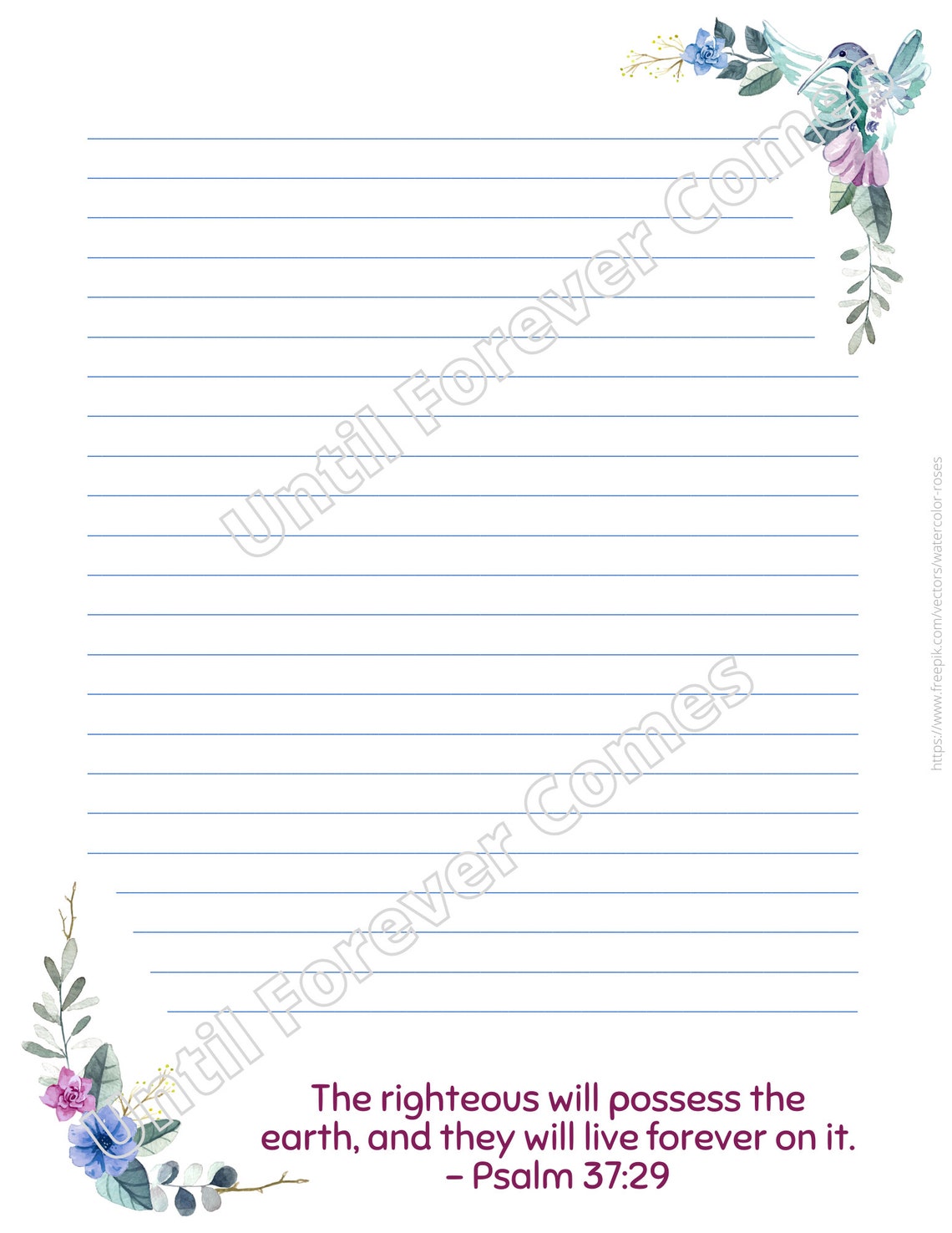 Psalm 37:29 Variety Pack Digital Download 6 Styles PNG and PDF - Etsy
