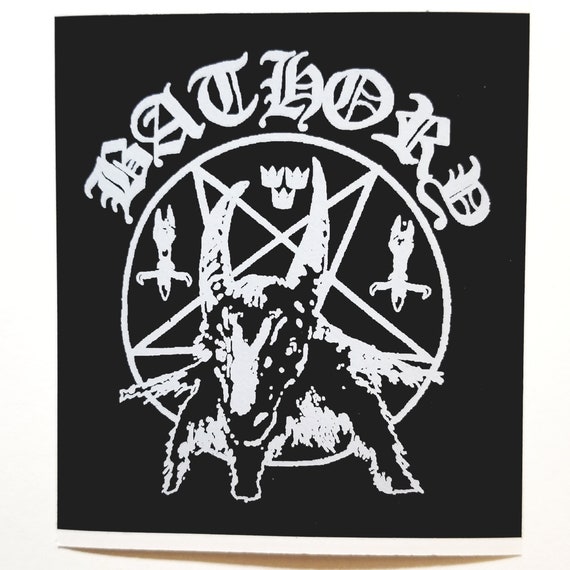 BATHORY VINYL DECAL STICKER CUSTOM SIZE AND COLOR