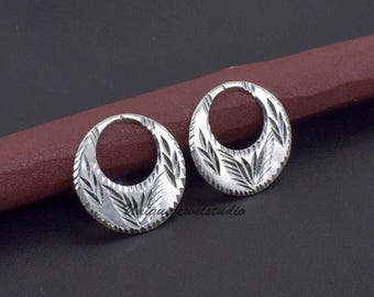 Sterling Silver Nattiyan Earrings: Classic Style Earring for Boy