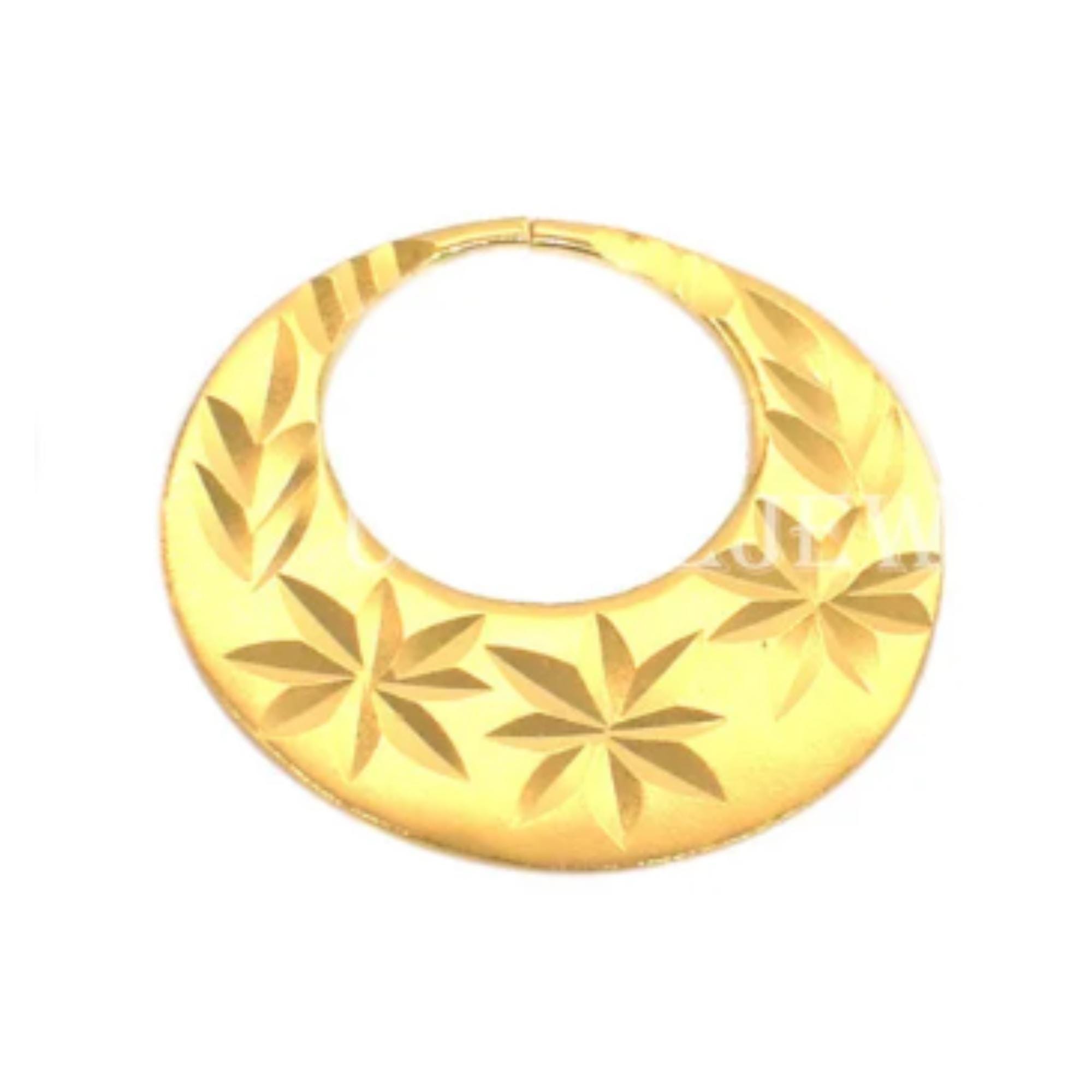 Buy 22K Gold Plated Nattiyan Earrings: Classic Punjabi Style