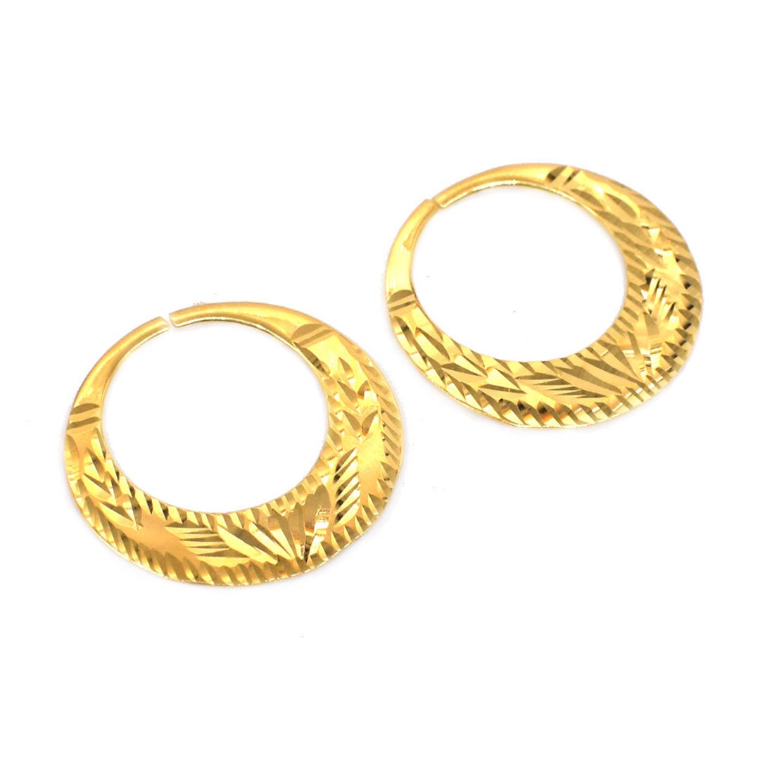 Men Earrings Gold Punjabi Boys Earrings Buy Karan Aujla Earring At