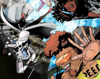 Digitaal - TEAM INdysTRUCTIBLE (The Reality Comics)