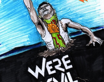 Exclusieve Etsy Ed.: DIGITALE Weredevil #2 - EVIL DEAD