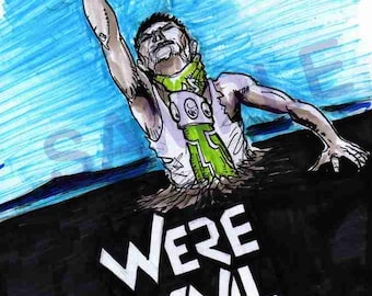 Film Poster - WEREDEVIL - Print - The Evil Dead