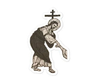 Cristo ortodoxo Pegatina