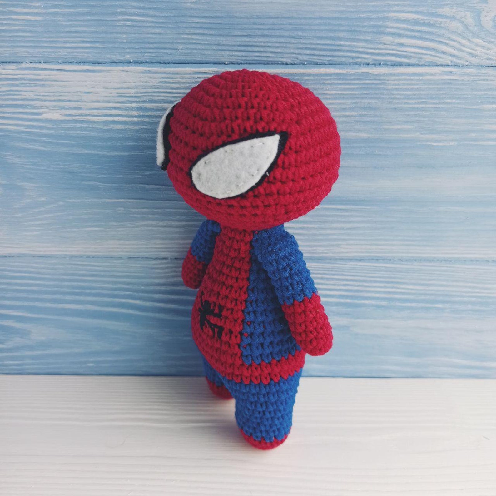 PATTERN Crochet Spiderman Amigurumi Pattern Superhero Crochet Etsy