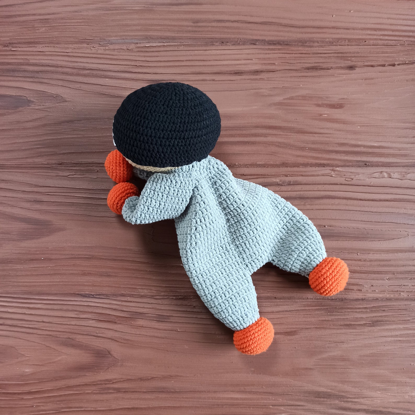 Penguin Baby Lovey Crochet Pattern PDF Crochet Sleeping Doll Etsy