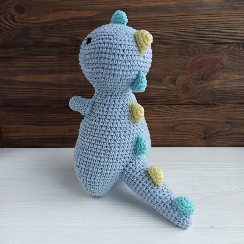 Free Pattern Crochet Stuffed Dinosaur