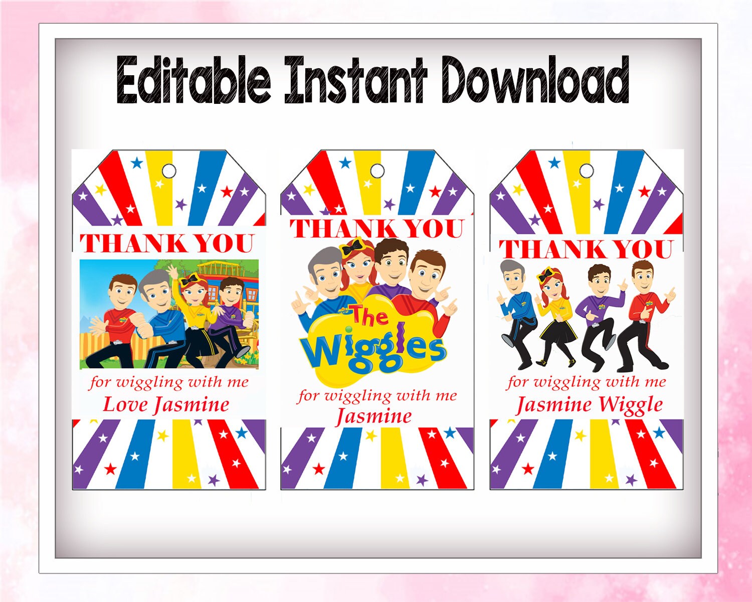 Wiggles Birthday Card