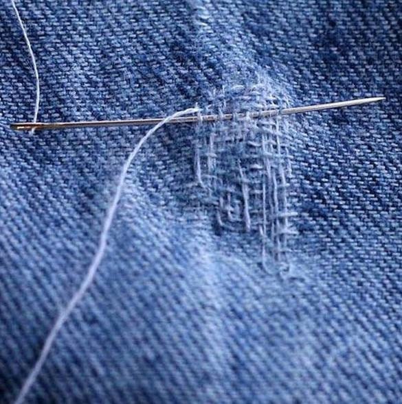 Small Seam or Hole Repair Alteration Seamstress Eco Green Zero Etsy