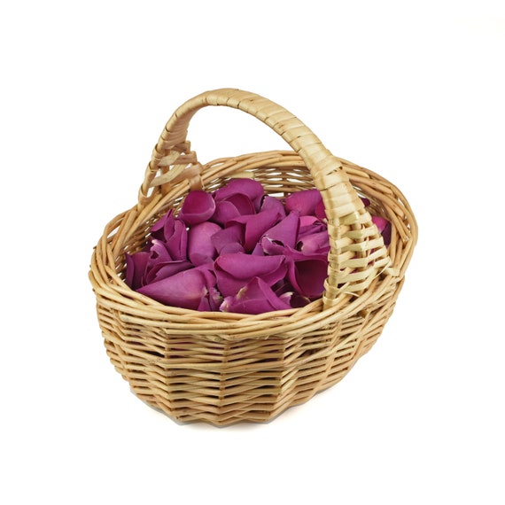 flower girl confetti basket