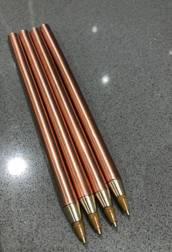 Copper Ball point pen Anti MicrobialAnti Viral pen Copper and Brass 