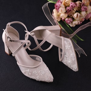 Tulle Wedding Shoes Bridal Shoes Bride Shoes - Etsy