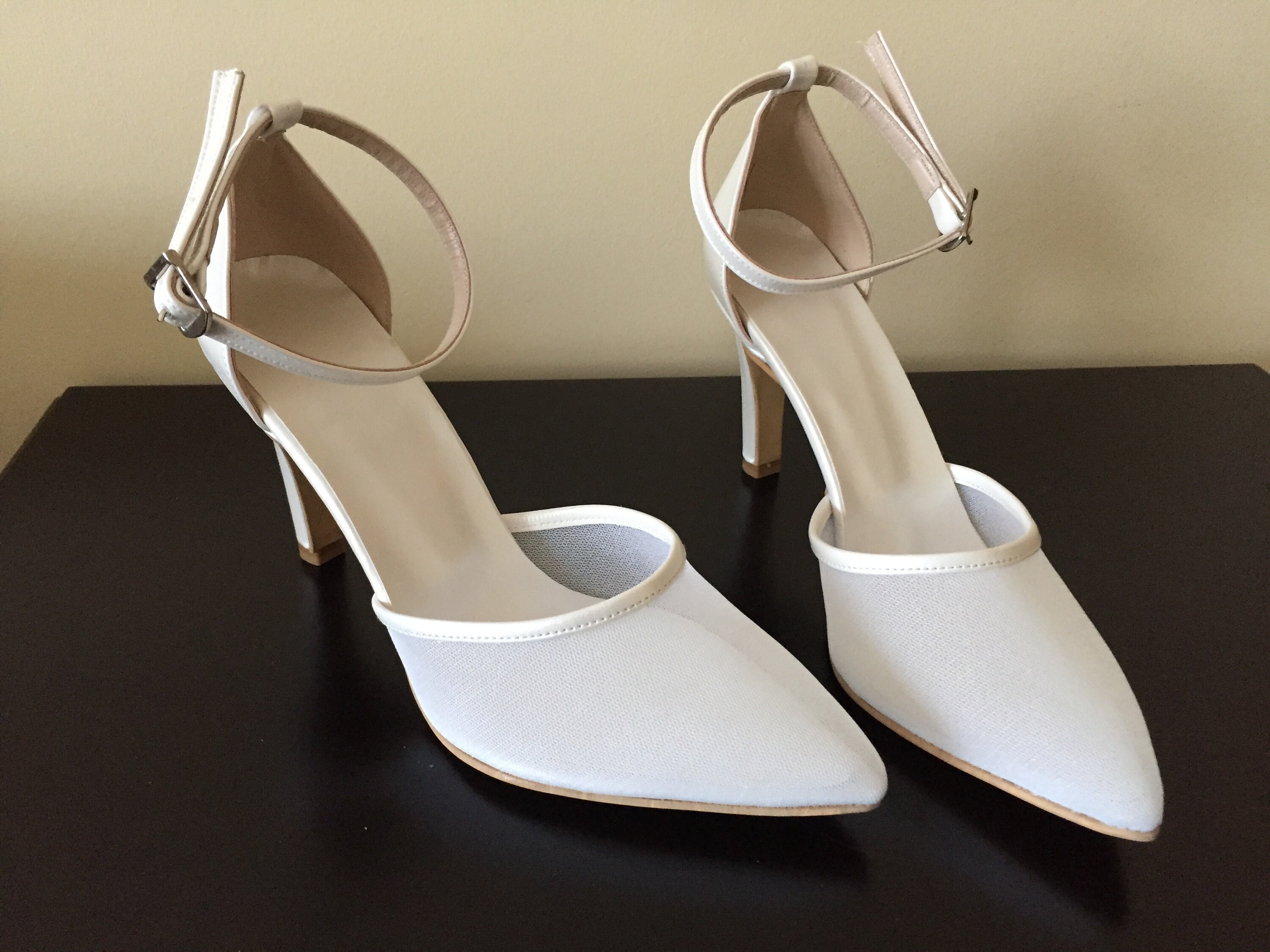 Tulle Heels Wedding Shoe for Bride bride Shoe for Wedding | Etsy