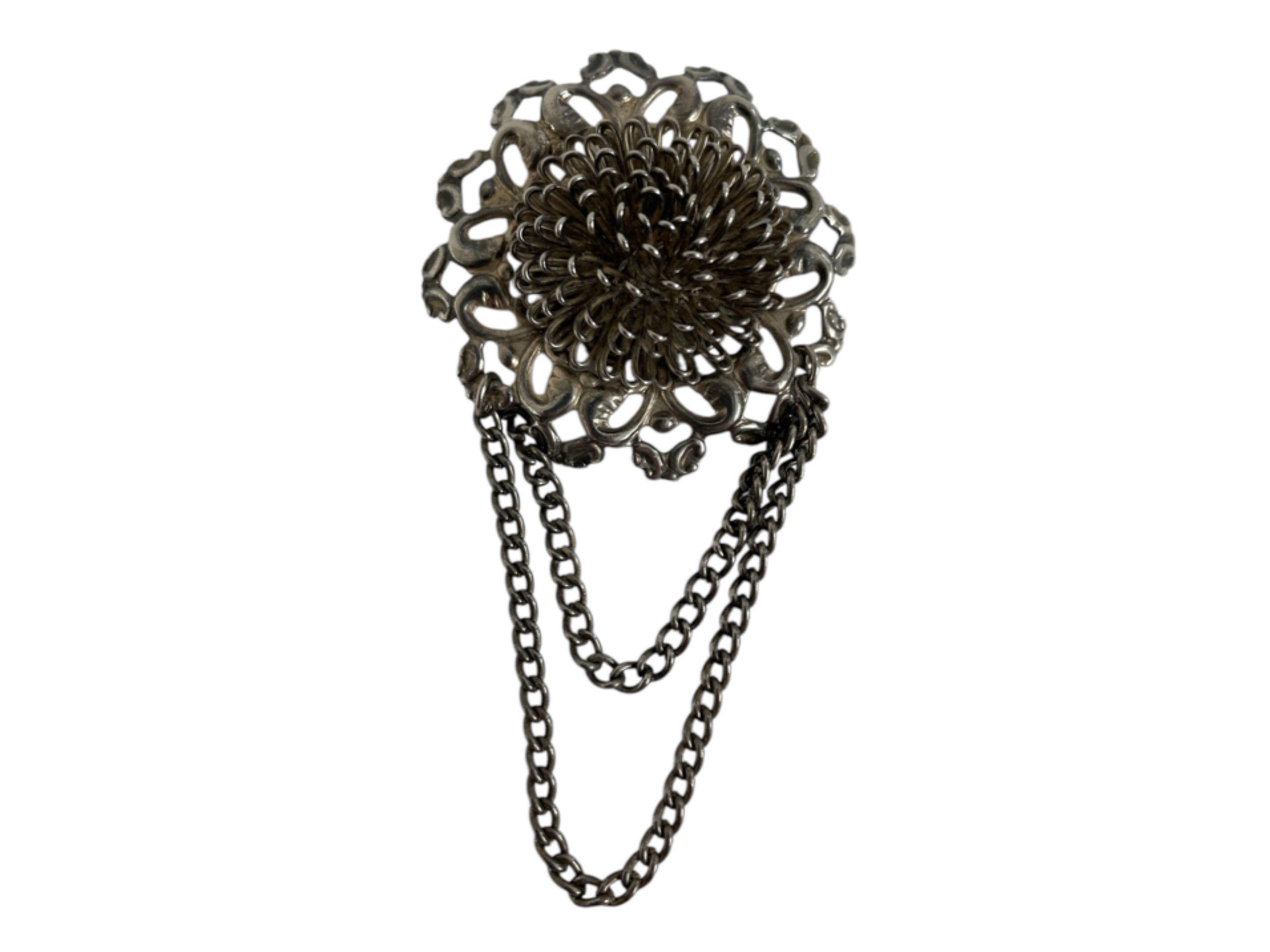 Broche Vintage Des Années 50-60 - Occasion, Bijou Rétro Femme - Style Rétro élégant
