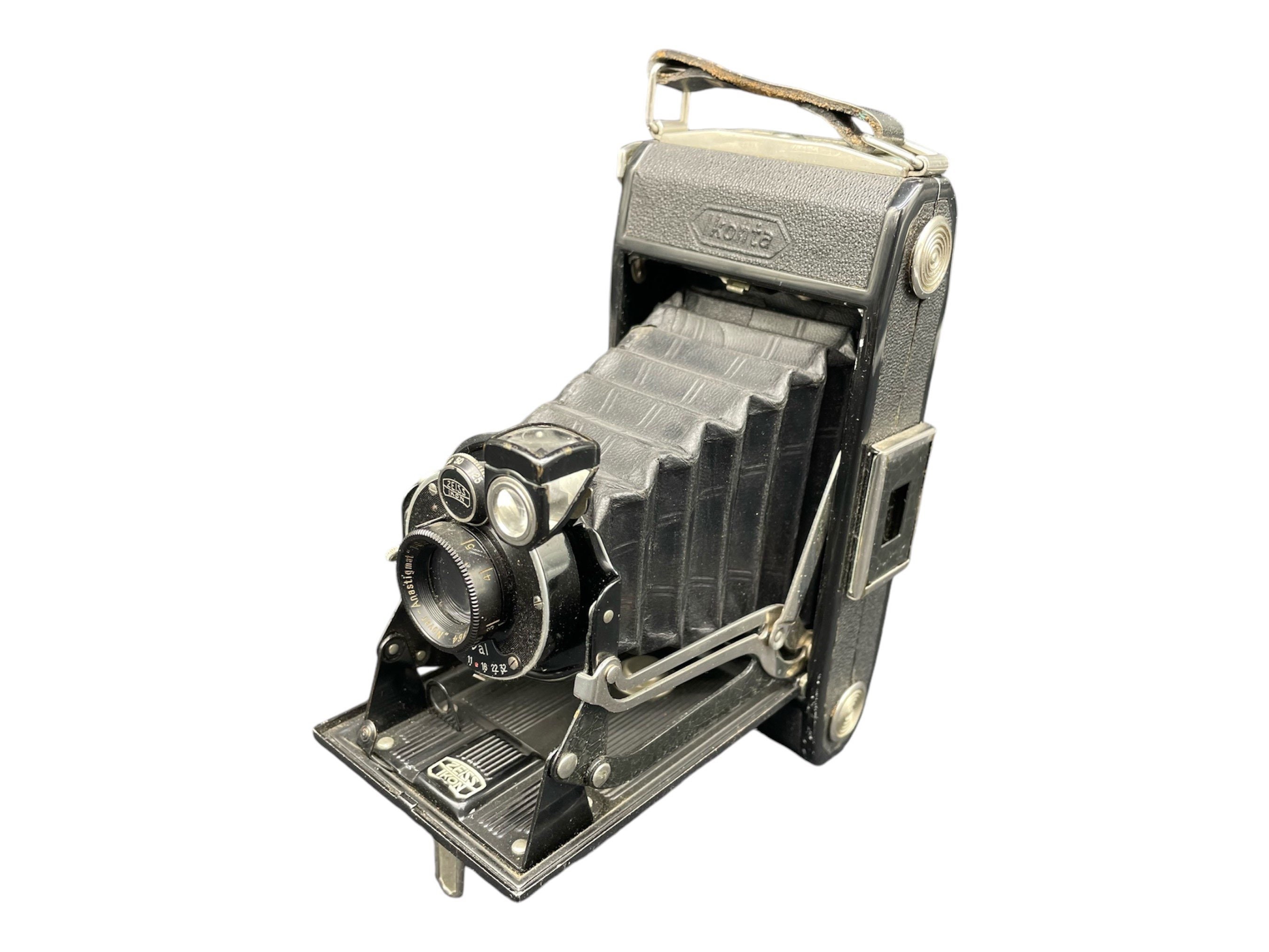 アンティーク カメラ シアン】フィルムカメラセット・BK 22 | CraftCamera®︎Shop