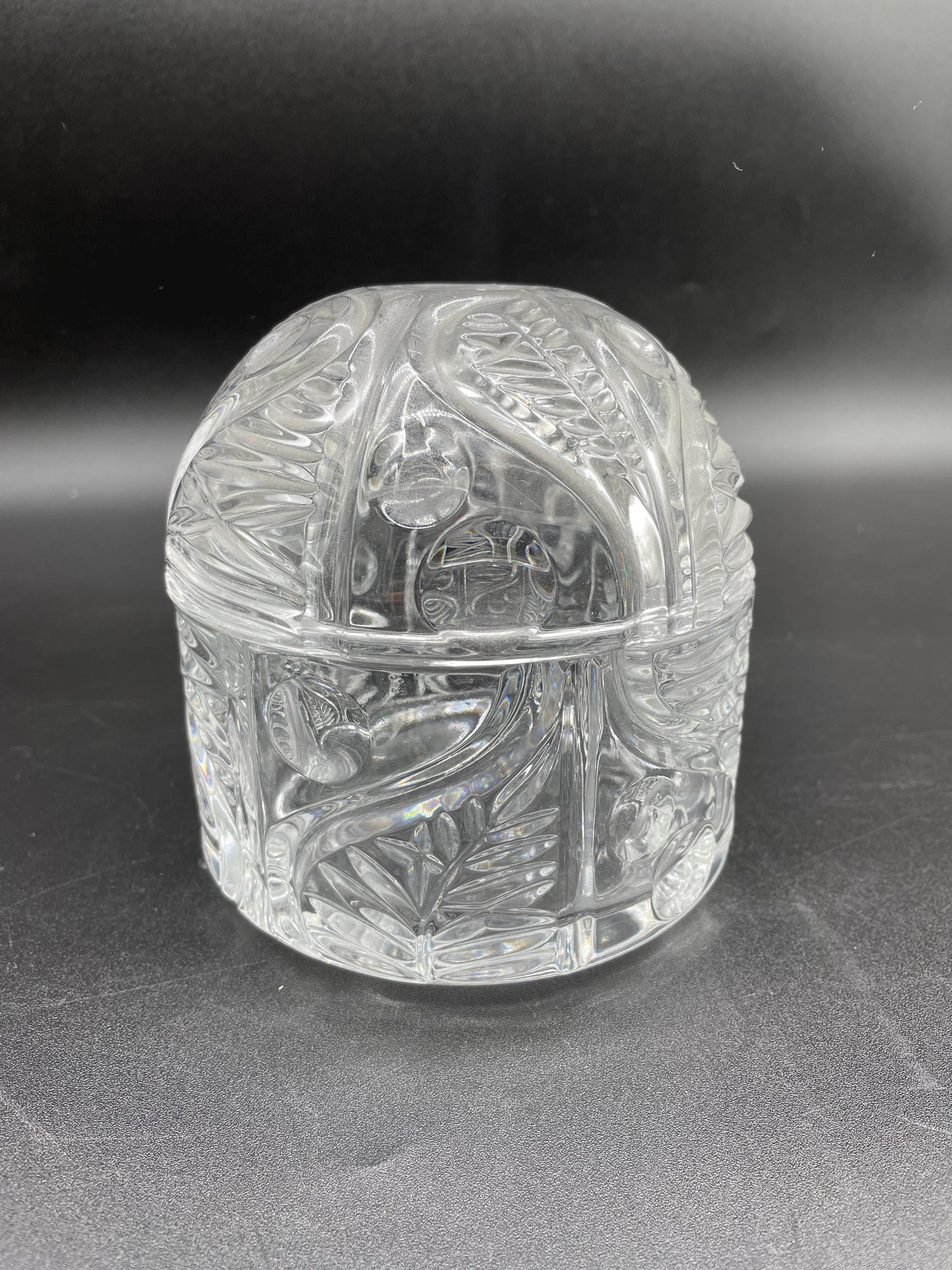 Bohemian Crystal Candy Dish 24% Pbo – Bohemia Czechoslovakia