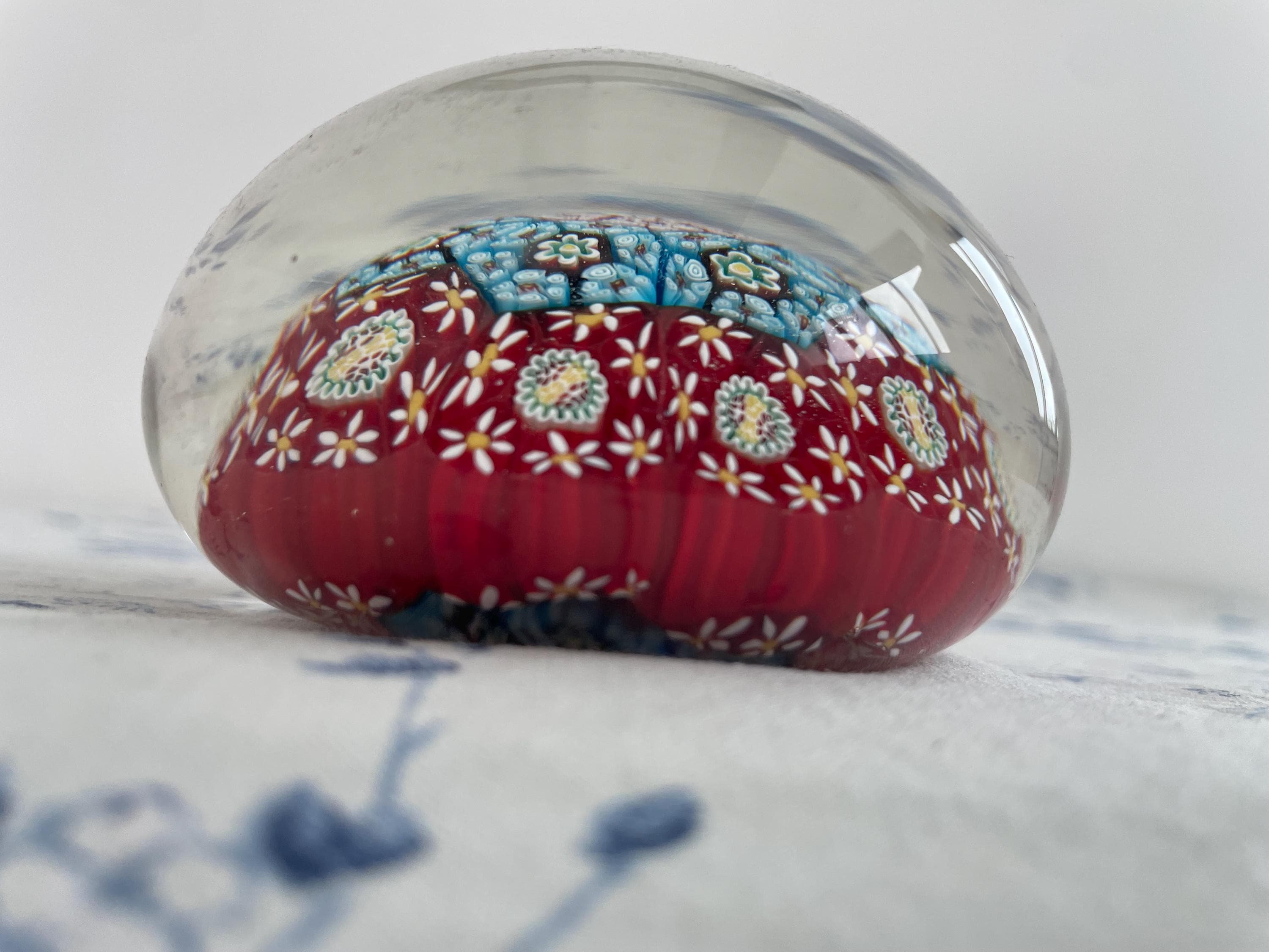 ヴィンテージ ムラーノ ミルフィオリ ペーパーウェイト、イタリア製