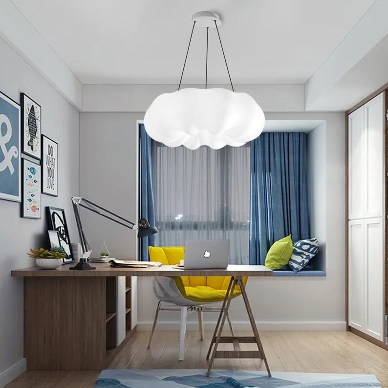 Cloud Pendant Lightchildren's Bedroom Pendant Etsy