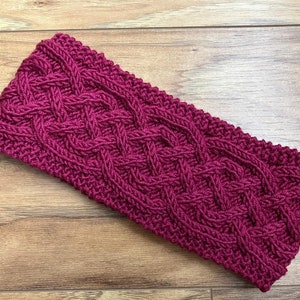 Merino wool cozy headband