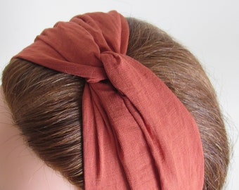 Lightweight Cotton Blend Headbands Collection/ Twist