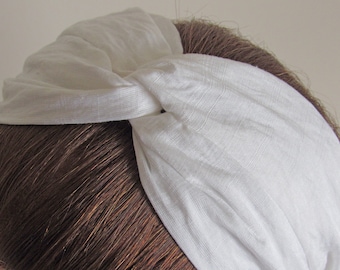 Baumwollmischung Twist Stirnband, Stoff Knoten Turban - Sommer Stirnband