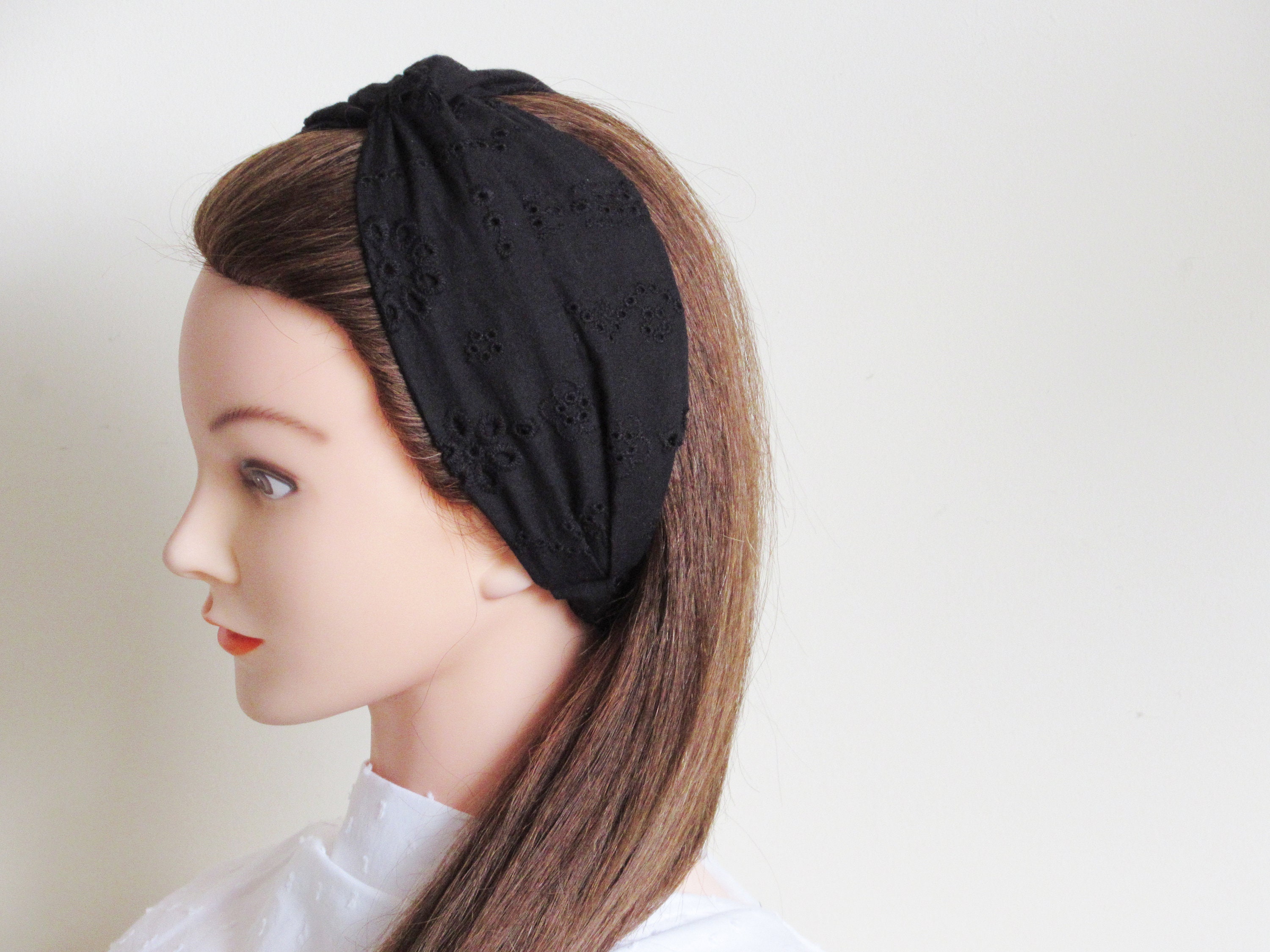 ★MEENDERI★(HANDMADE) FABRIC TWIST HAIR BAND - SILVER★人気 il_fullxfull.3359410645_iyrh.jpg
