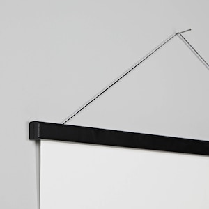 POSTER & BILDER AUFHÄNGER - Holz Magnetisch zum Einrahmen von Wand Kunst Bildern - Wand Dekor Aufhängen - für A1 A2 A3 A4 - Magnetischer Bildhalter