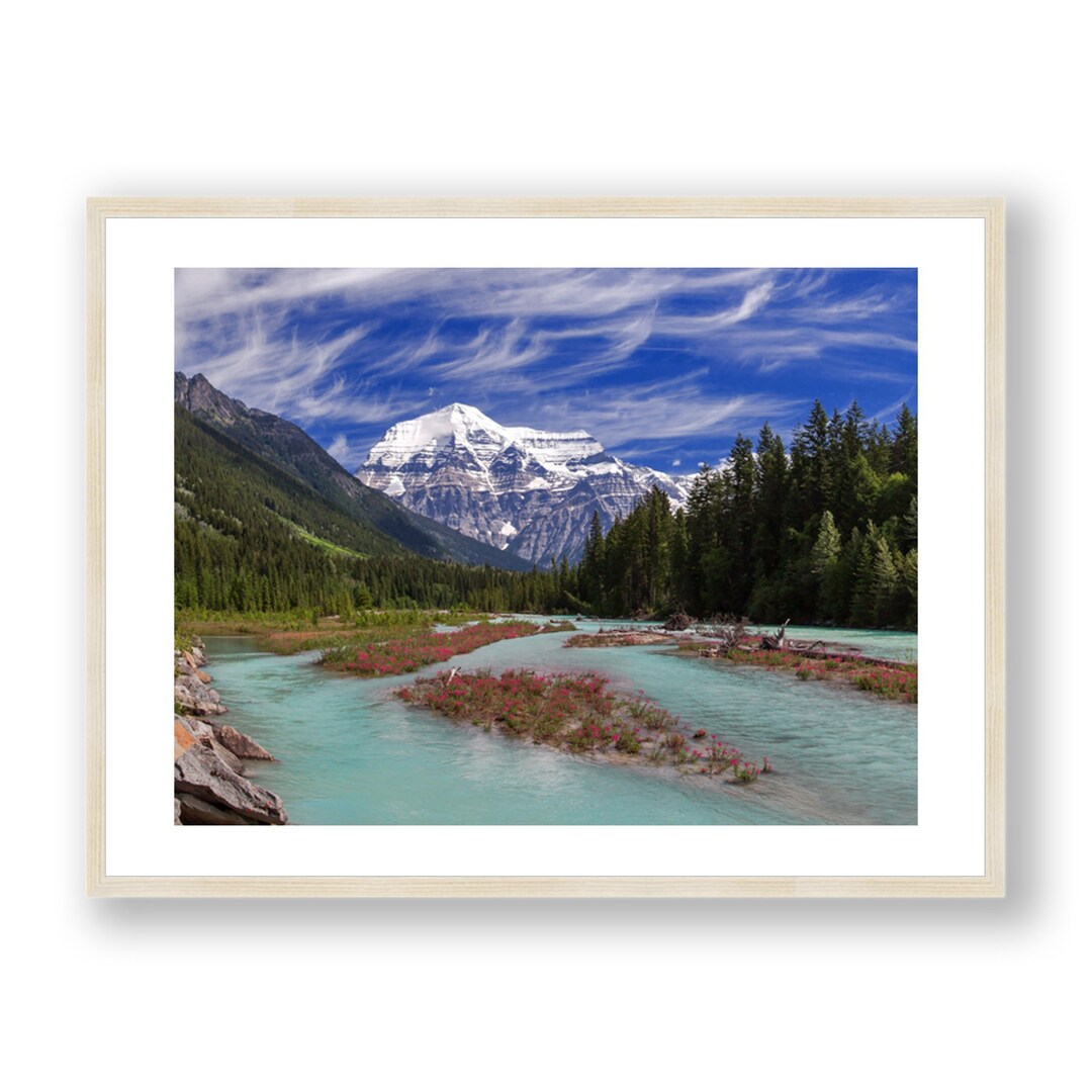 Mountain Print , Canadian Wall Art , Landscape Photography Print