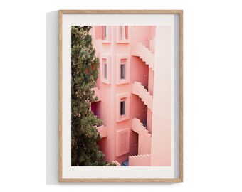 Boho Art Prints , Spain Photography, Framed Wall Art, Pastel Art Print, Home Decor, Housewarming Gift , Art Prints, Large Framed Art