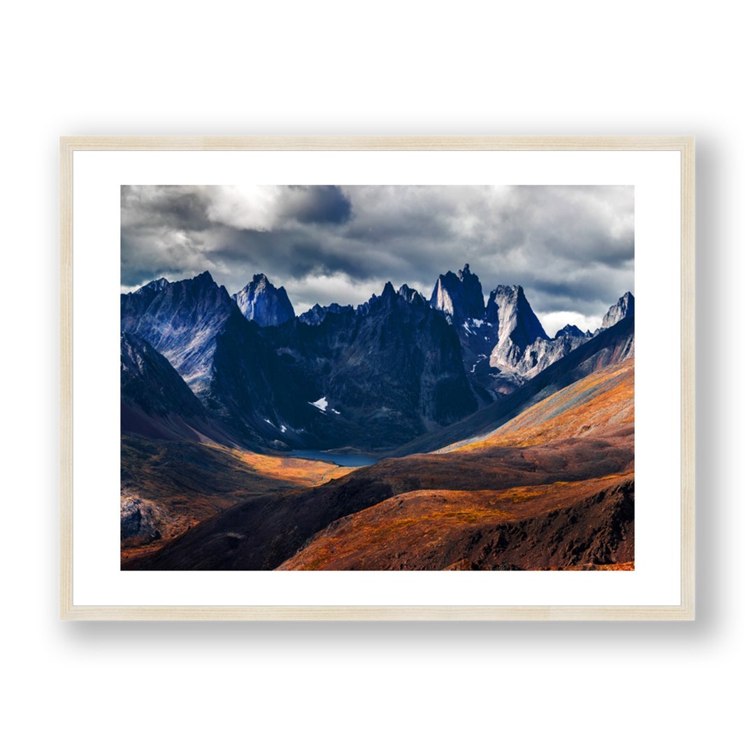 Mountain Print , Canadian Wall Art , Landscape Photography Print