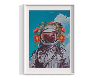 No. 191 Art, Framed Wall Art, Modern Print, Surreal, Home Decor, Large Framed Art