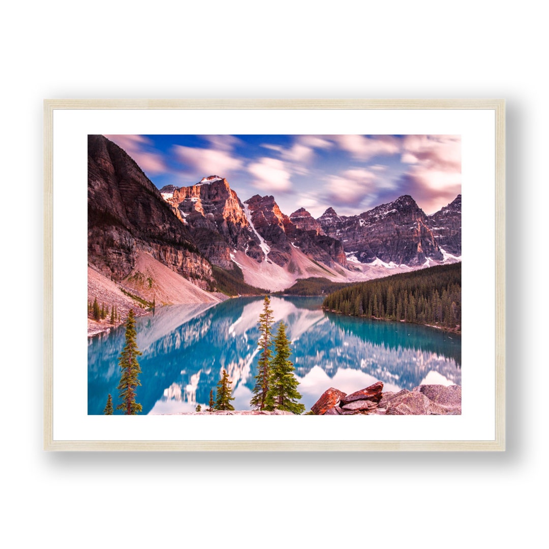 Mountain Print Canadian Wall Art Landscape Photography Etsy