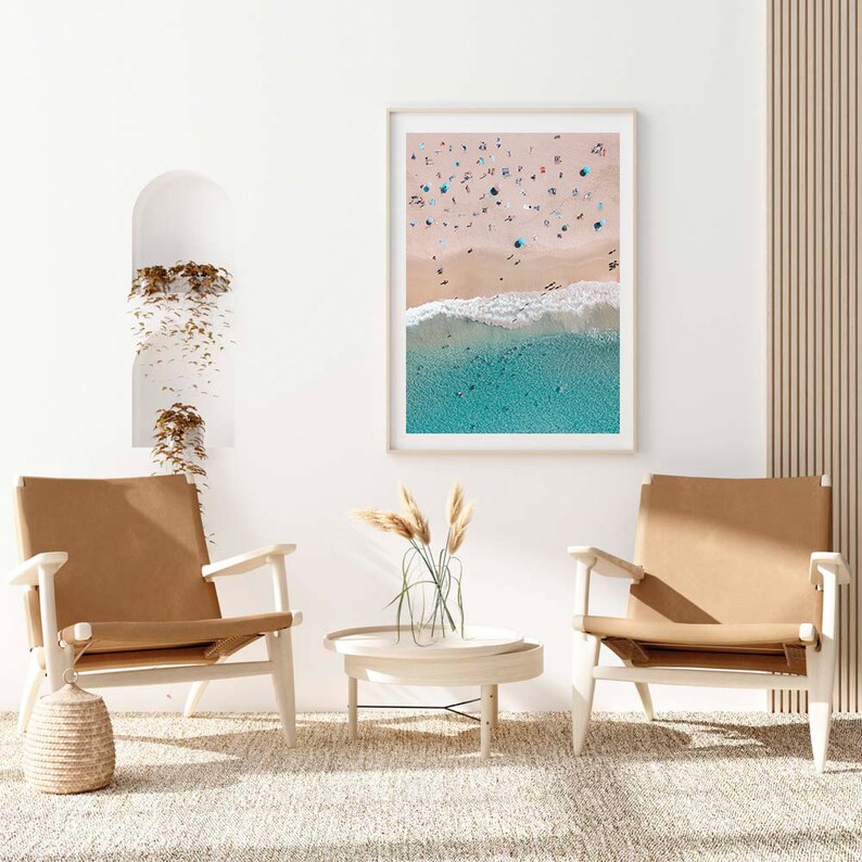 Bondi Beach Fine Art Framed Print Sydney Aerial Wall Art Etsy