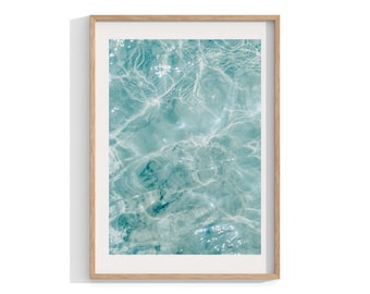 Ostuni Photography, Framed Wall Art, Coastal Art Print, Blue Water, Home Decor, Large Framed Art