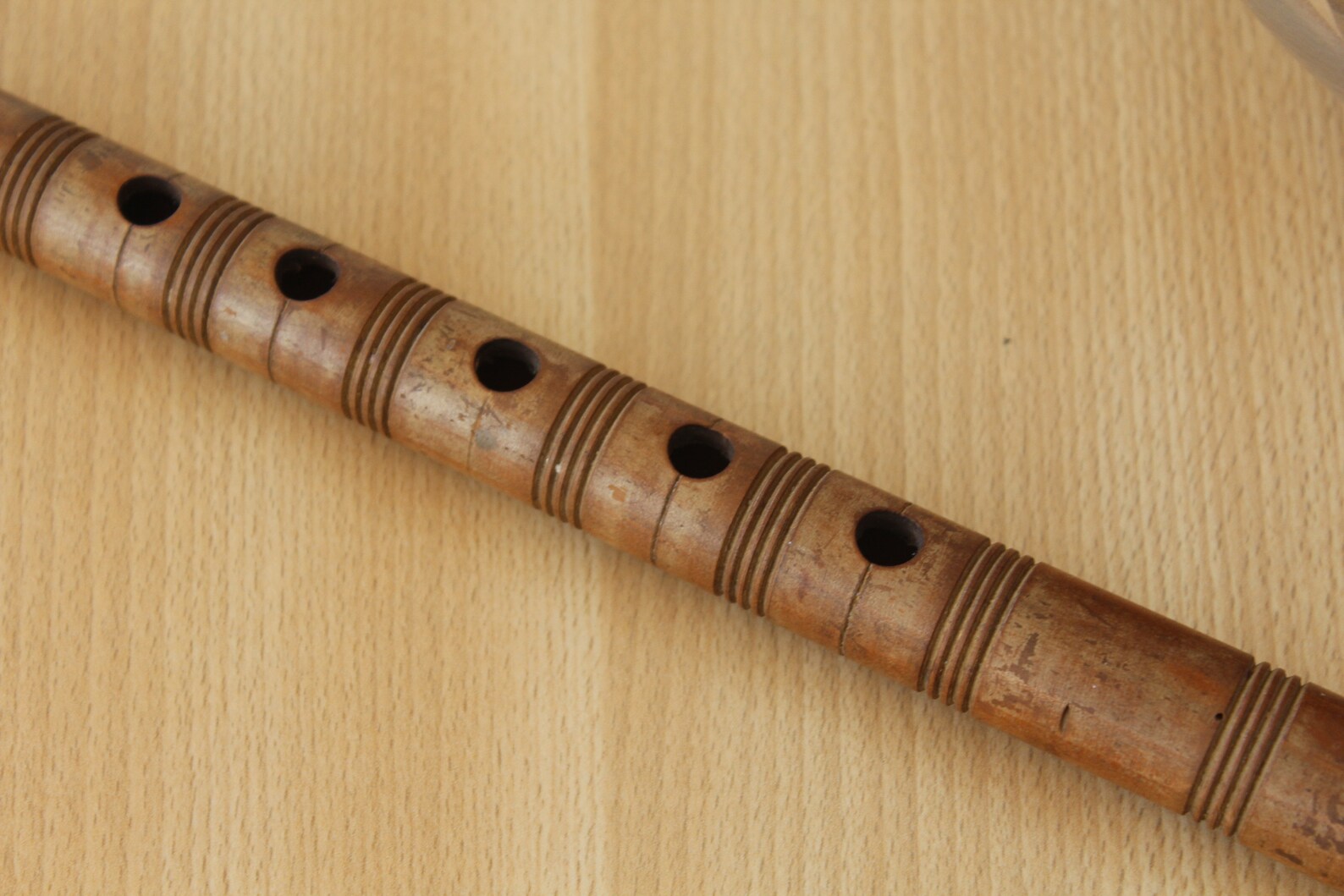 Wooden Flute Vintage Flute Vintage Wooden Flutes Wooden Etsy